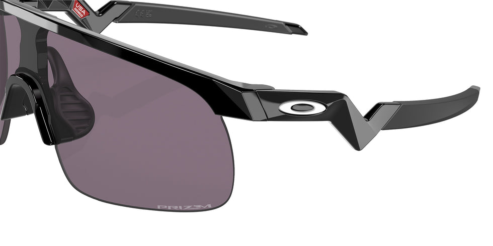 Oakley® OJ9010 RESISTOR OJ9010 901001 23 Sunglasses - Polished Black / Prizm Gray