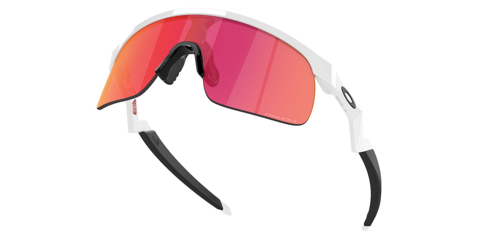 Oakley® OJ9010 RESISTOR OJ9010 901004 23 Sunglasses - Polished White / Prizm Field