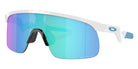 Oakley® OJ9010 RESISTOR OJ9010 901007 23 Sunglasses - Polished White / Prizm Sapphire Mirrored