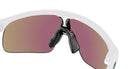 Oakley® OJ9010 RESISTOR OJ9010 901007 23 Sunglasses - Polished White / Prizm Sapphire Mirrored