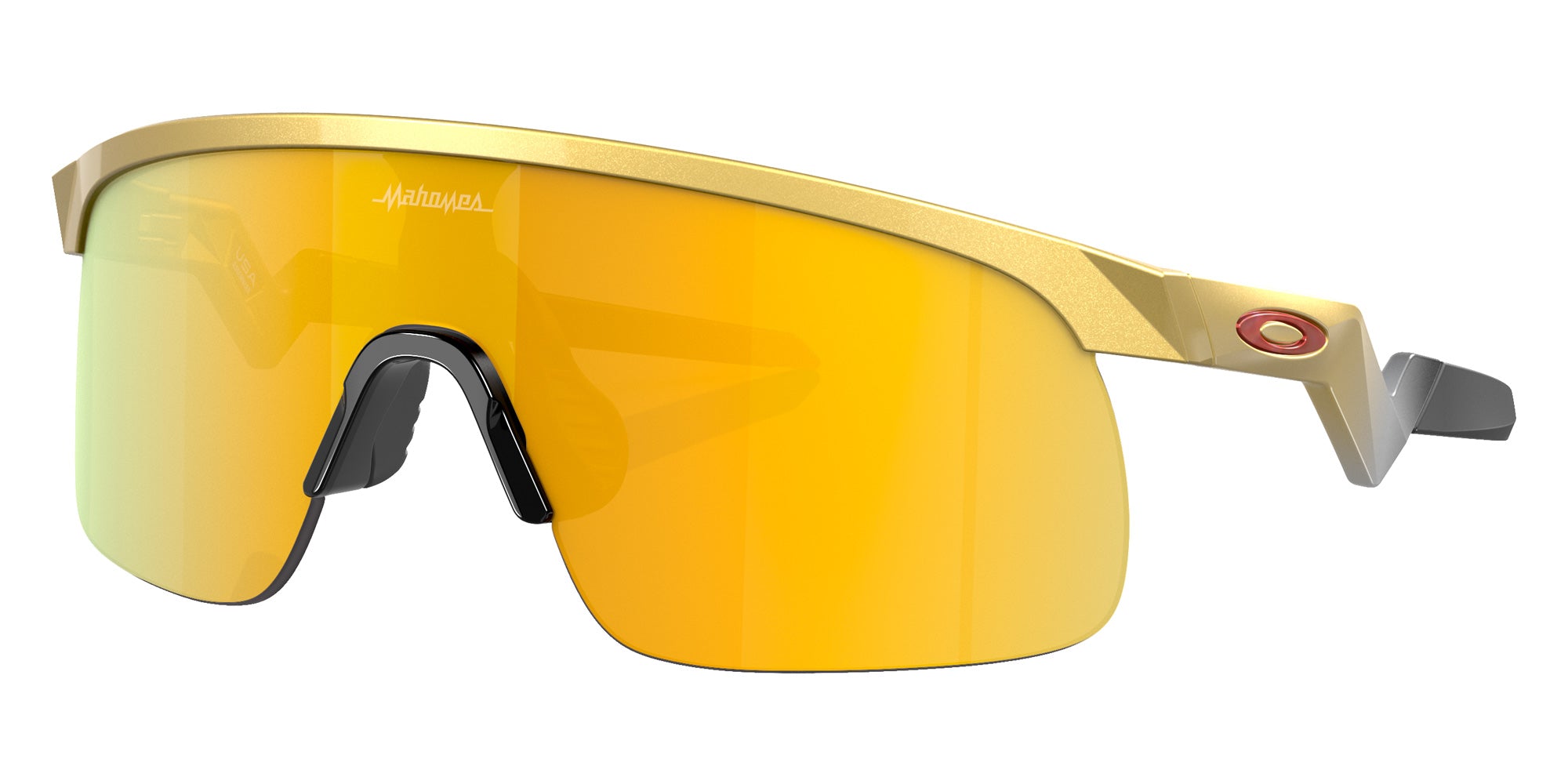 Oakley® OJ9010 RESISTOR OJ9010 901008 23 Sunglasses - Olympic Gold / Prizm 24K Mirrored