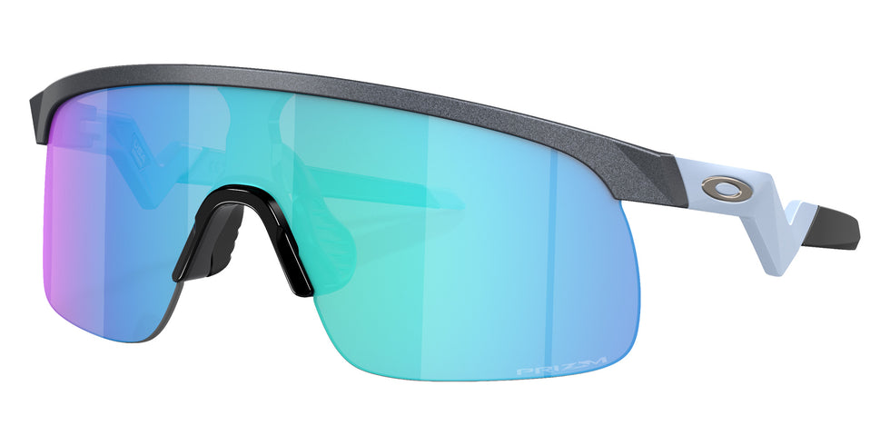 Oakley® OJ9010 RESISTOR OJ9010 901016 23 Sunglasses - Blue Steel / Prizm Sapphire Mirrored