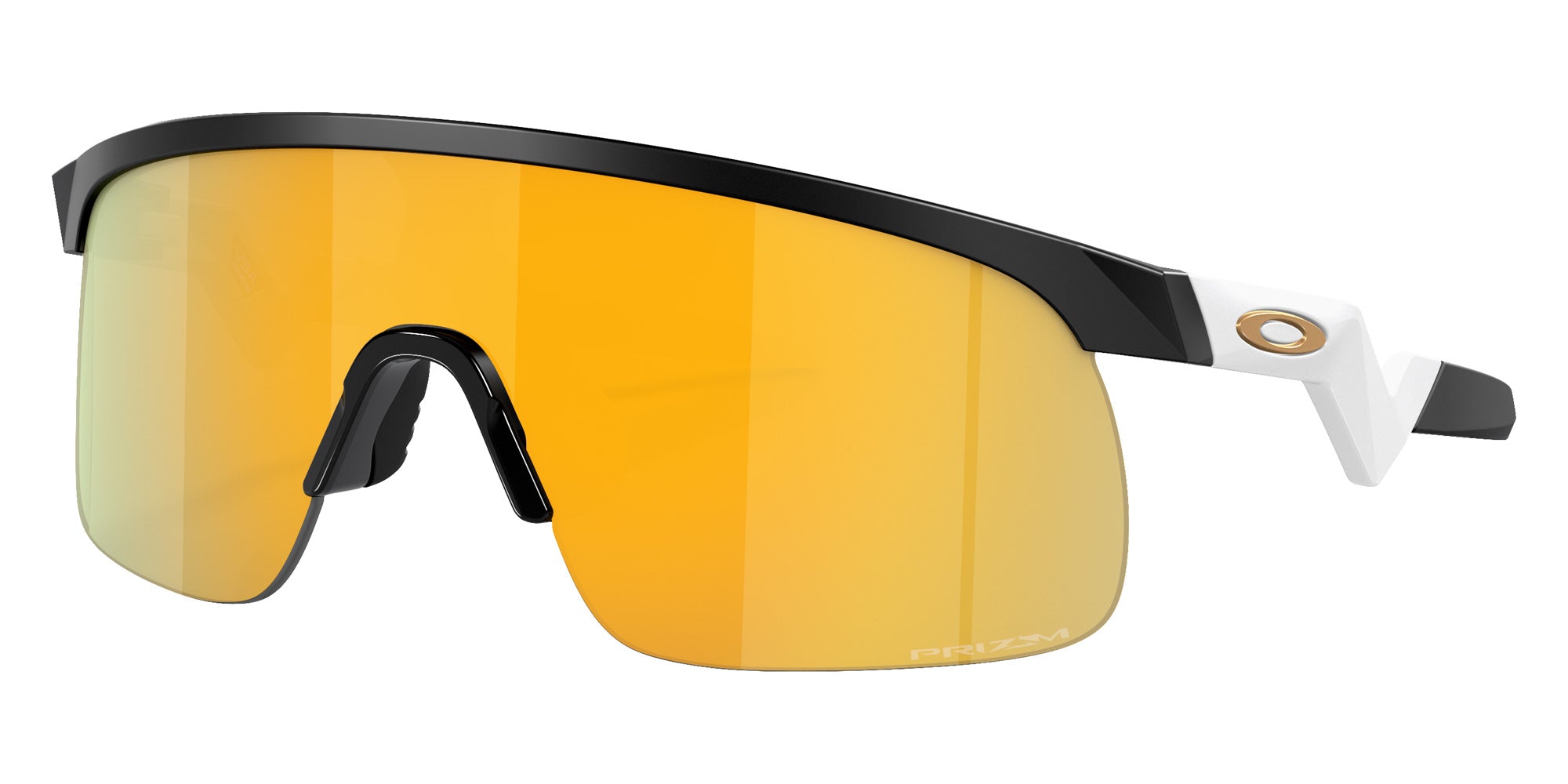 Oakley® OJ9010 RESISTOR OJ9010 901023 23 Sunglasses - Matte Black / Prizm 24K Mirrored