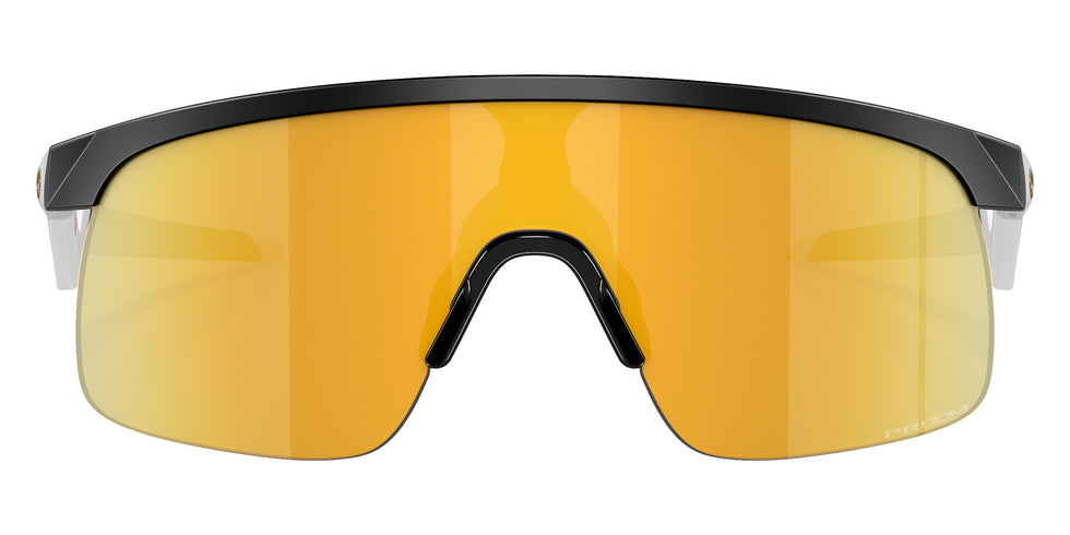 Oakley® OJ9010 RESISTOR OJ9010 901023 23 Sunglasses - Matte Black / Prizm 24K Mirrored