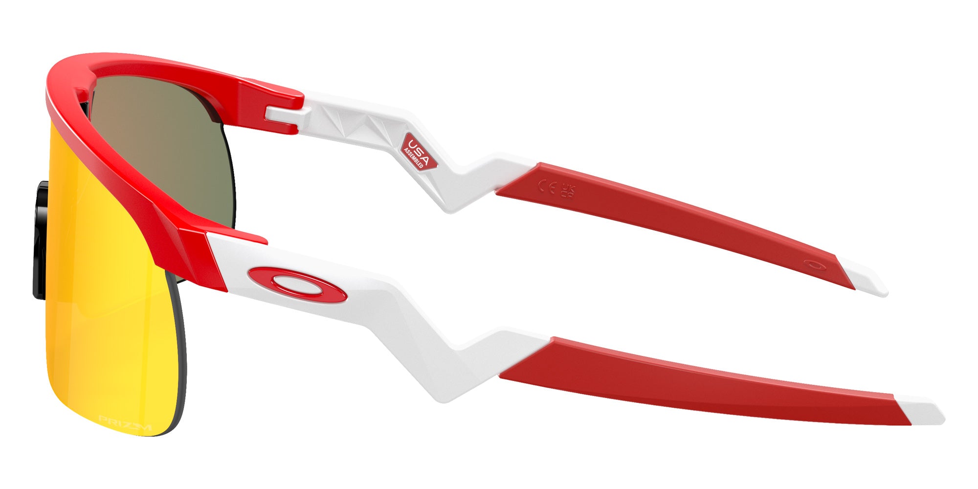 Oakley® OJ9010 RESISTOR OJ9010 901024 23 Sunglasses - Matte Redline / Prizm Field Mirrored