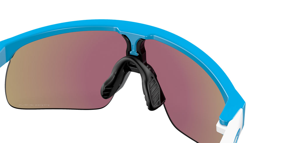 Oakley® OJ9010 RESISTOR OJ9010 901025 23 Sunglasses - Matte Sky Blue / Prizm Sapphire Mirrored