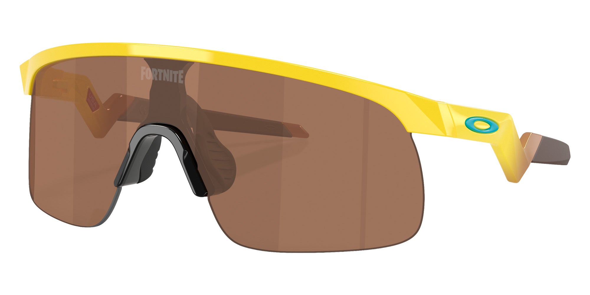 Oakley® OJ9010 RESISTOR OJ9010 901028 23 Sunglasses - Yellow / Prizm Tungsten Mirrored