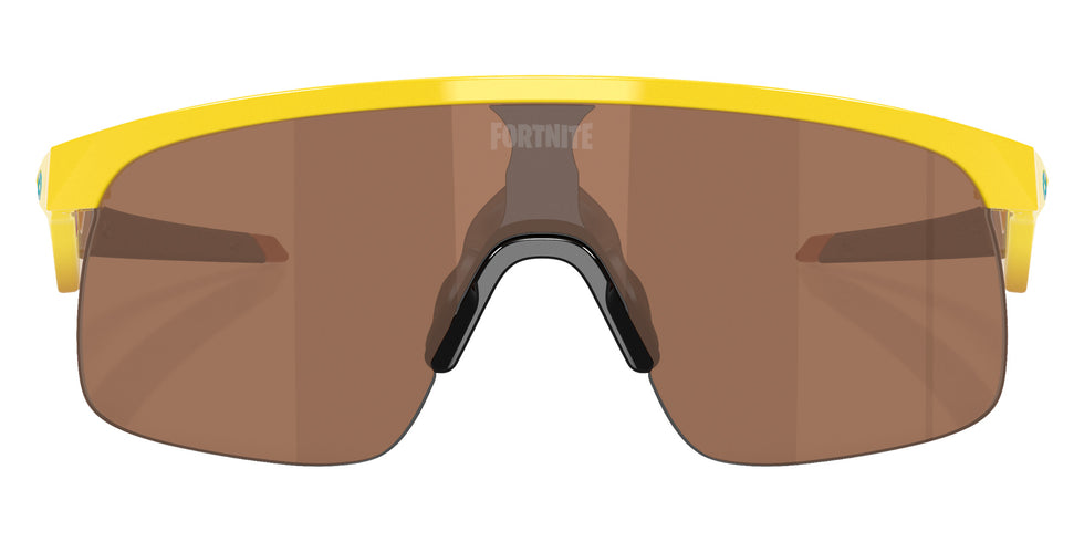 Oakley® OJ9010 RESISTOR OJ9010 901028 23 Sunglasses - Yellow / Prizm Tungsten Mirrored