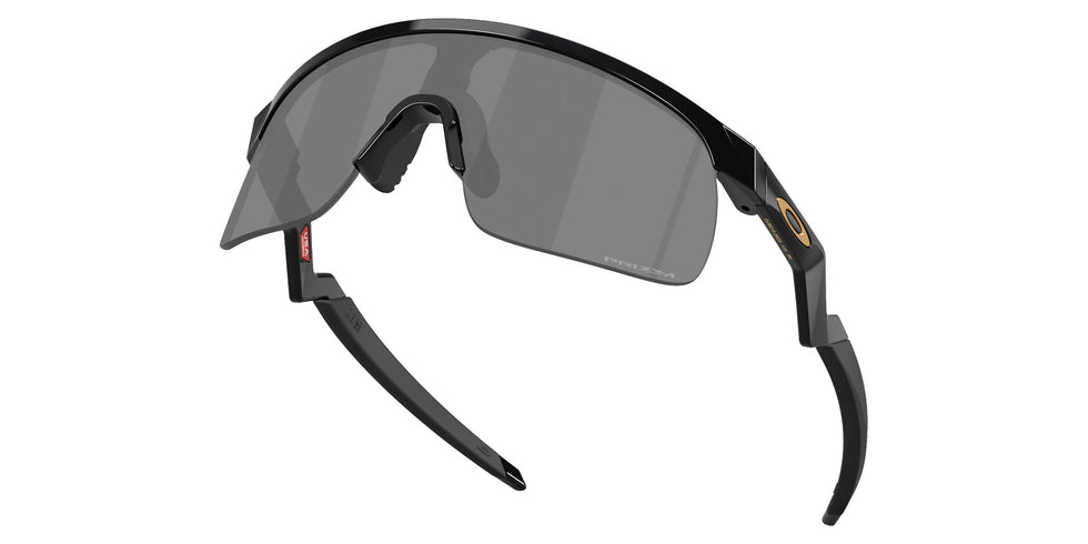 Oakley® OJ9010 RESISTOR OJ9010 901029 23 Sunglasses - Polished Black / Prizm Black Mirrored