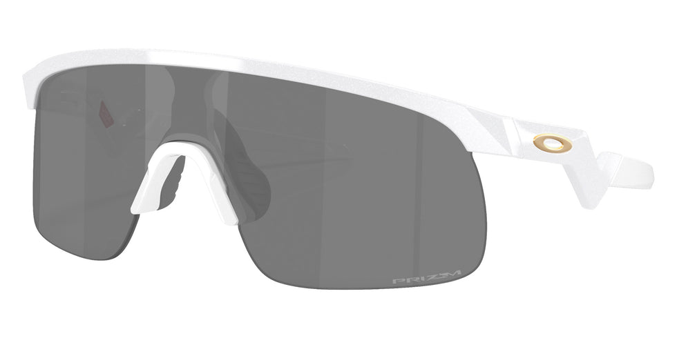 Oakley® OJ9010 RESISTOR OJ9010 901030 23 Sunglasses - Pearl White / Prizm Black Mirrored