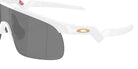 Oakley® OJ9010 RESISTOR OJ9010 901030 23 Sunglasses - Pearl White / Prizm Black Mirrored