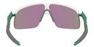 Oakley® OJ9010 RESISTOR OJ9010 901033 23 Sunglasses - Matte White / Prizm Jade Mirrored