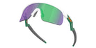 Oakley® OJ9010 RESISTOR OJ9010 901033 23 Sunglasses - Matte White / Prizm Jade Mirrored