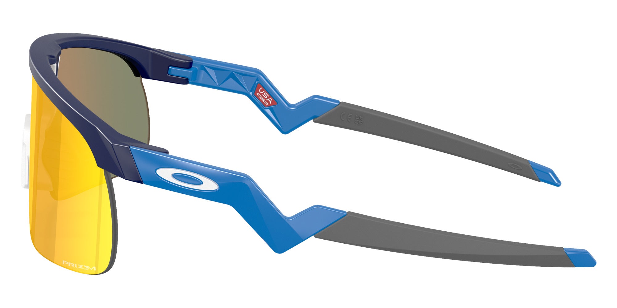 Oakley® OJ9010 RESISTOR OJ9010 901034 23 Sunglasses - Matte Navy / Prizm Ruby Mirrored
