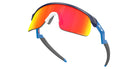 Oakley® OJ9010 RESISTOR OJ9010 901034 23 Sunglasses - Matte Navy / Prizm Ruby Mirrored
