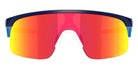 Oakley® OJ9010 RESISTOR OJ9010 901034 23 Sunglasses - Matte Navy / Prizm Ruby Mirrored