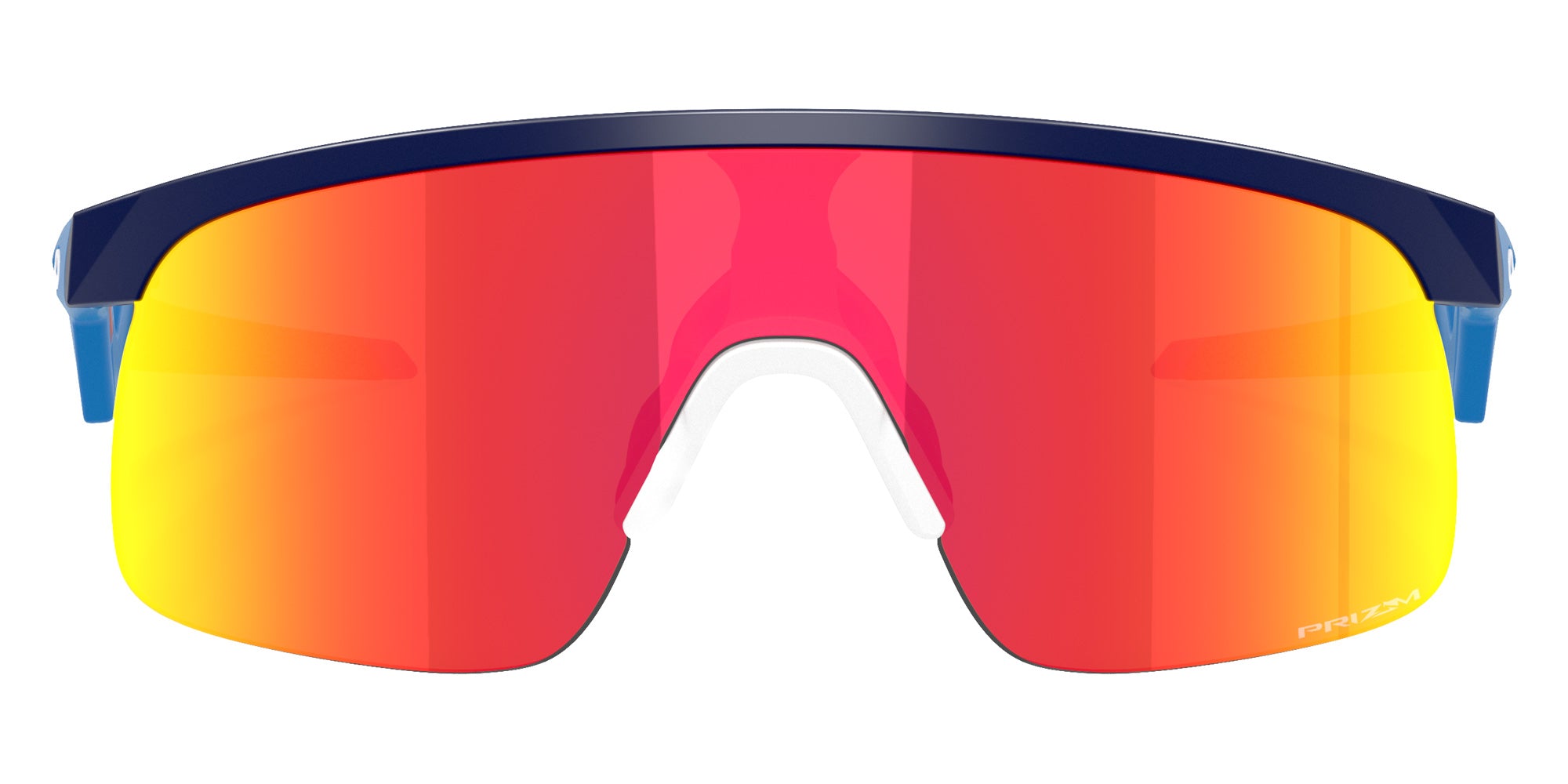 Oakley® OJ9010 RESISTOR OJ9010 901034 23 Sunglasses - Matte Navy / Prizm Ruby Mirrored