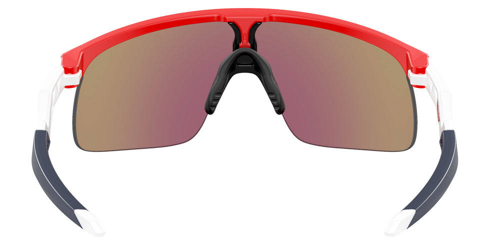 Oakley® OJ9010 RESISTOR OJ9010 901035 23 Sunglasses - Matte Redline / Prizm Sapphire Mirrored