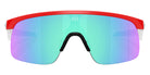 Oakley® OJ9010 RESISTOR OJ9010 901035 23 Sunglasses - Matte Redline / Prizm Sapphire Mirrored