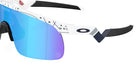 Oakley® OJ9010 RESISTOR OJ9010 901036 23 Sunglasses - White / Prizm Sapphire Mirrored