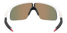 Oakley® OJ9010 RESISTOR OJ9010 901037 23 Sunglasses - White / Prizm Ruby Mirrored