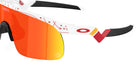 Oakley® OJ9010 RESISTOR OJ9010 901037 23 Sunglasses - White / Prizm Ruby Mirrored