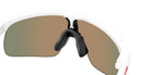 Oakley® OJ9010 RESISTOR OJ9010 901037 23 Sunglasses - White / Prizm Ruby Mirrored