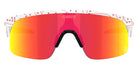 Oakley® OJ9010 RESISTOR OJ9010 901037 23 Sunglasses - White / Prizm Ruby Mirrored