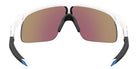 Oakley® OJ9010 RESISTOR OJ9010 901038 23 Sunglasses - White / Prizm Sapphire Mirrored 901038