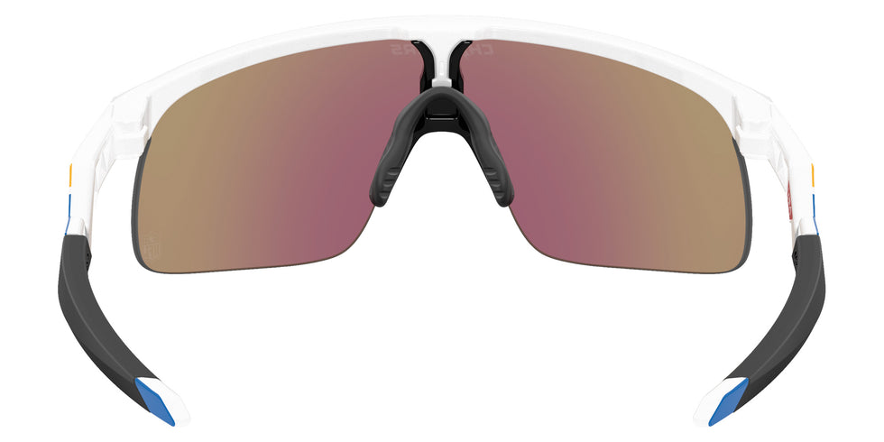 Oakley® OJ9010 RESISTOR OJ9010 901038 23 Sunglasses - White / Prizm Sapphire Mirrored 901038