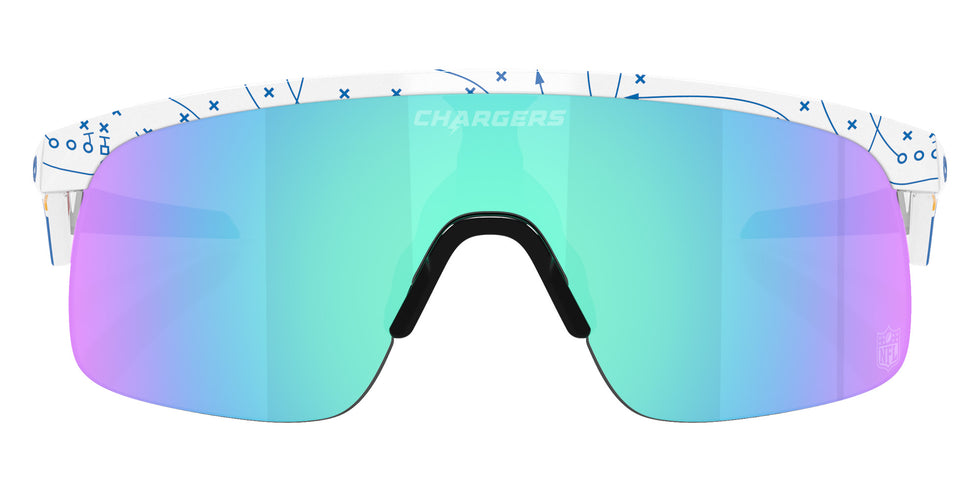 Oakley® OJ9010 RESISTOR OJ9010 901038 23 Sunglasses - White / Prizm Sapphire Mirrored 901038