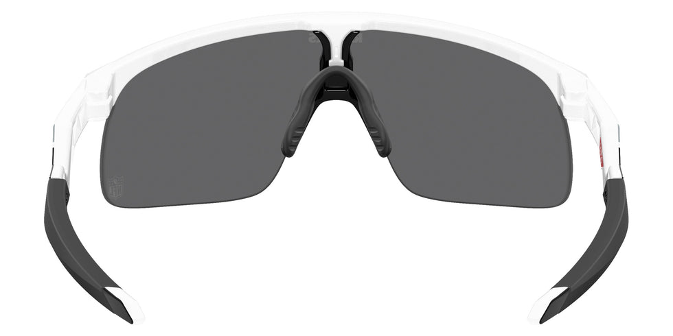 Oakley® OJ9010 RESISTOR OJ9010 901039 23 Sunglasses - White / Prizm Black Mirrored