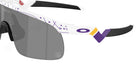 Oakley® OJ9010 RESISTOR OJ9010 901040 23 Sunglasses - 25 Play White / Prizm Black Mirrored