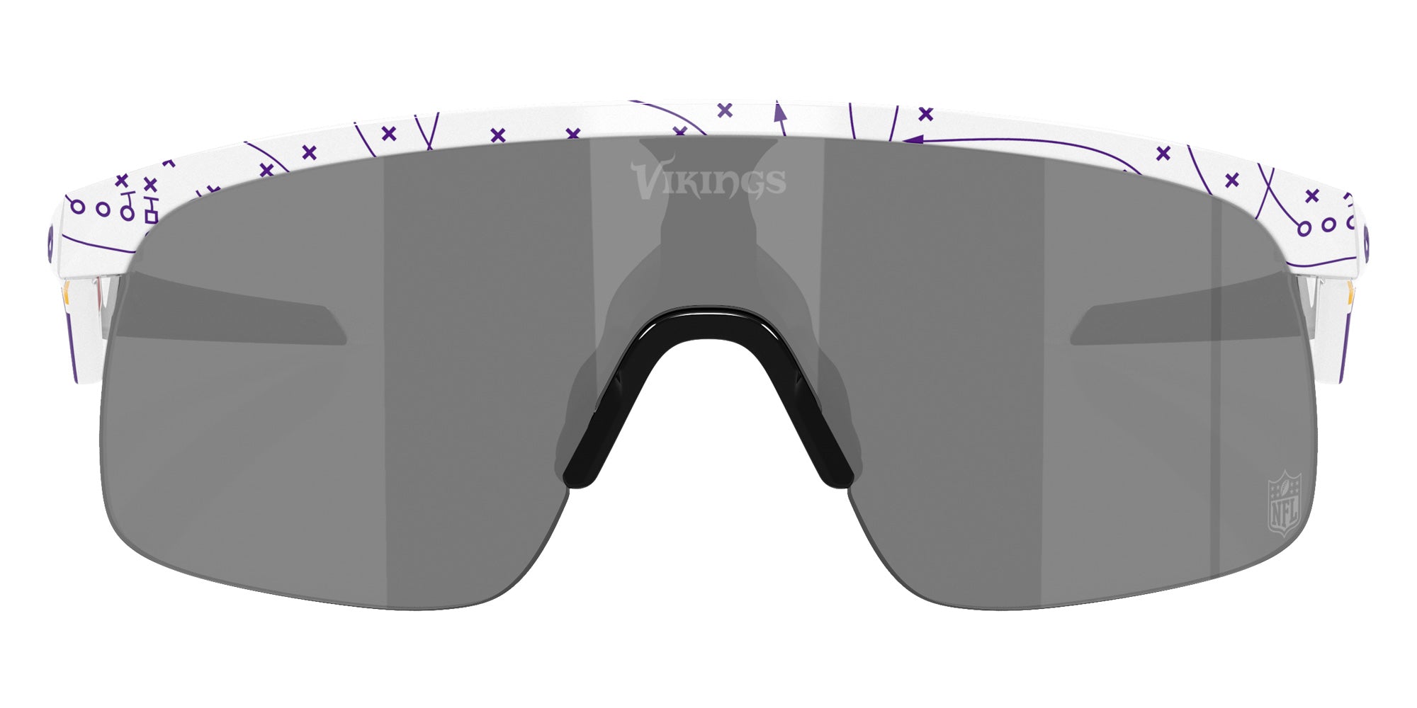 Oakley® OJ9010 RESISTOR OJ9010 901040 23 Sunglasses - 25 Play White / Prizm Black Mirrored