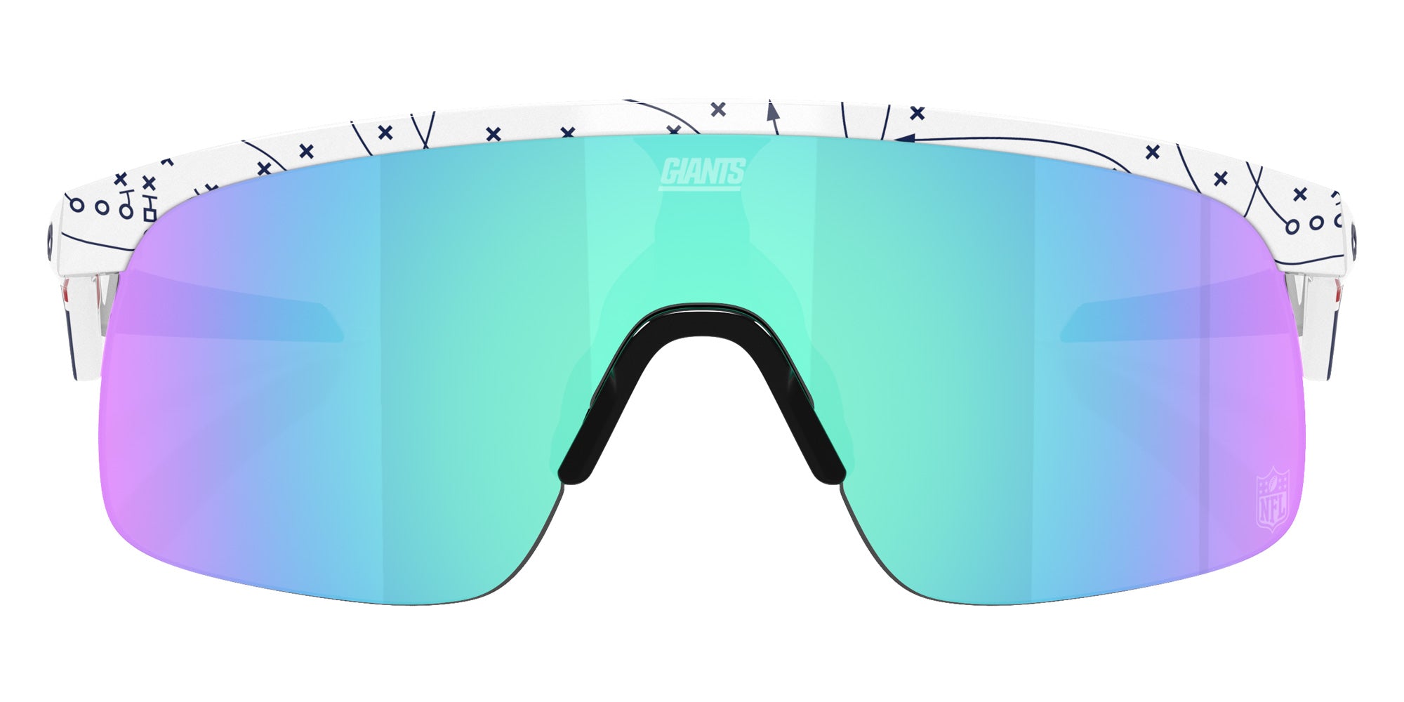 Oakley® OJ9010 RESISTOR OJ9010 901041 23 Sunglasses - 25 Play White / Prizm Sapphire Mirrored