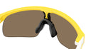 Oakley® OJ9010 RESISTOR OJ9010 901043 23 Sunglasses - Matte Yellow / Prizm 24k Mirrored