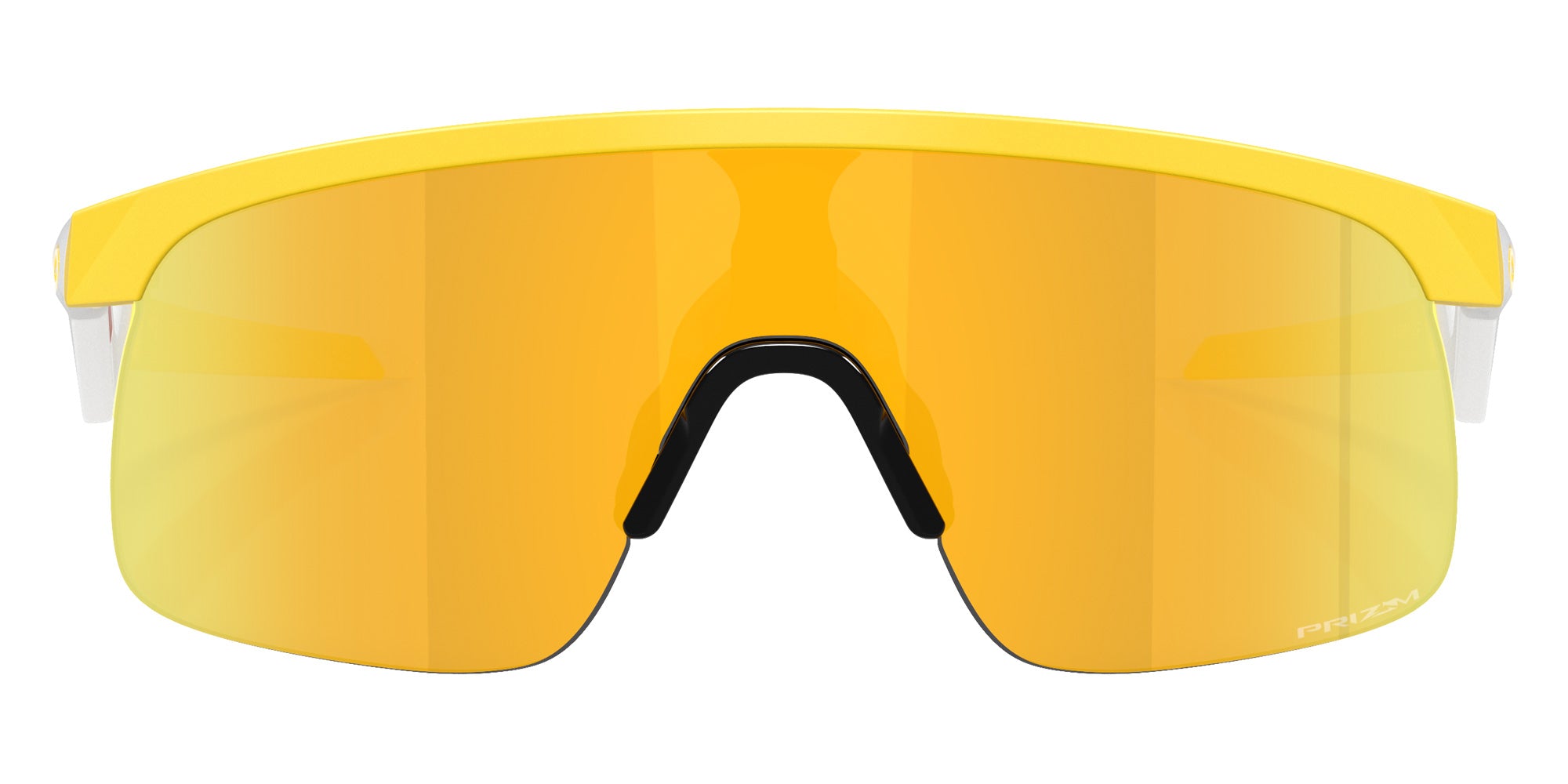 Oakley® OJ9010 RESISTOR OJ9010 901043 23 Sunglasses - Matte Yellow / Prizm 24k Mirrored