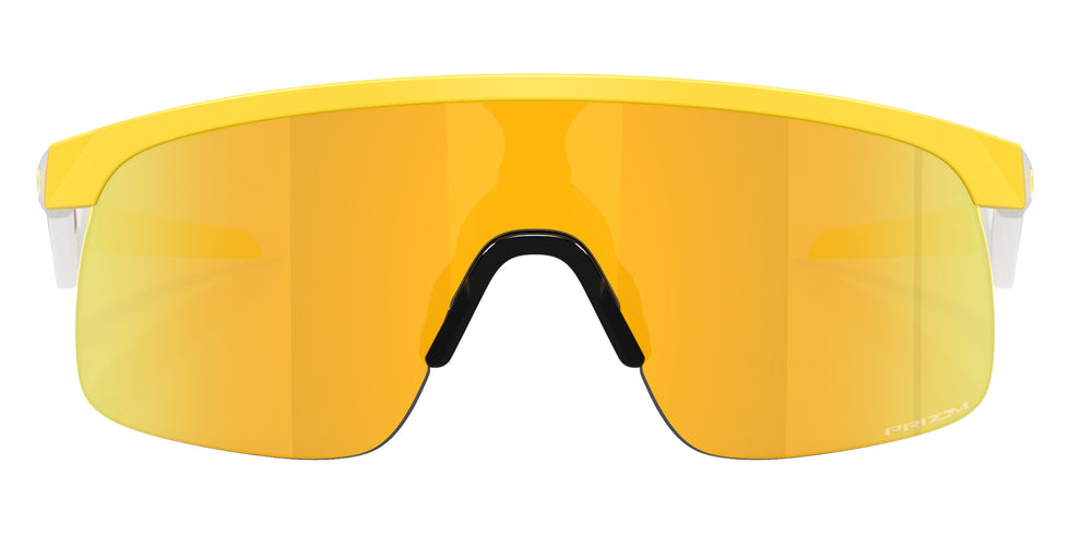 Oakley® OJ9010 RESISTOR OJ9010 901043 23 Sunglasses - Matte Yellow / Prizm 24k Mirrored