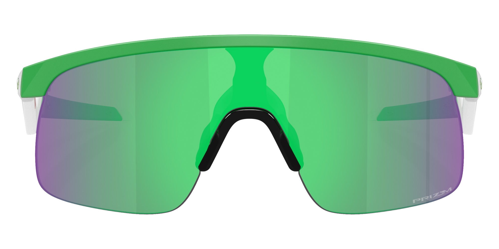 Oakley® OJ9010 RESISTOR OJ9010 901045 23 Sunglasses - Matte Team Green / Prizm Jade Mirrored