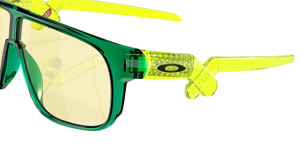 Oakley® OJ9012 INVERTER OJ9012 901204 58 Sunglasses - Crystal Green / Prizm Gaming™ 2.0 Mirrored