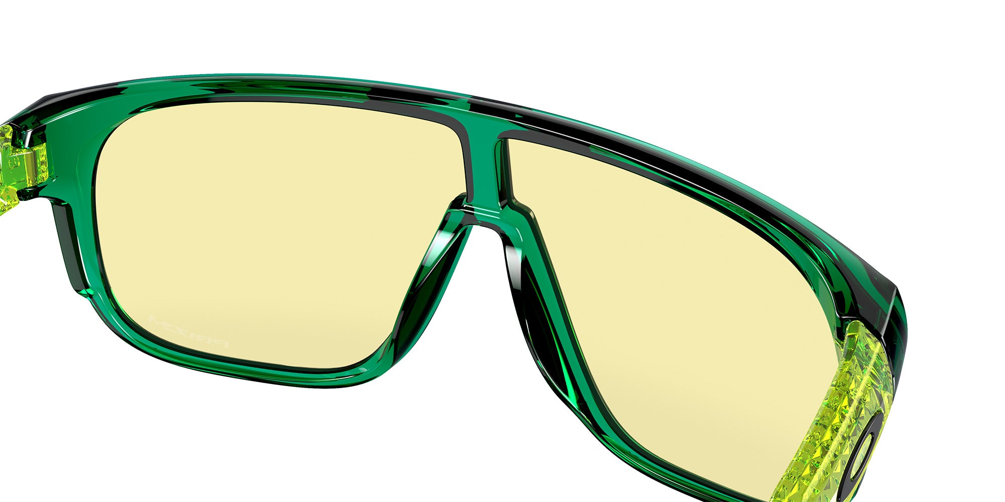 Oakley® OJ9012 INVERTER OJ9012 901204 58 Sunglasses - Crystal Green / Prizm Gaming™ 2.0 Mirrored