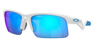 Oakley® OJ9013 CAPACITOR OJ9013 901302 62 Sunglasses - Polished White / Prizm Sapphire Mirrored