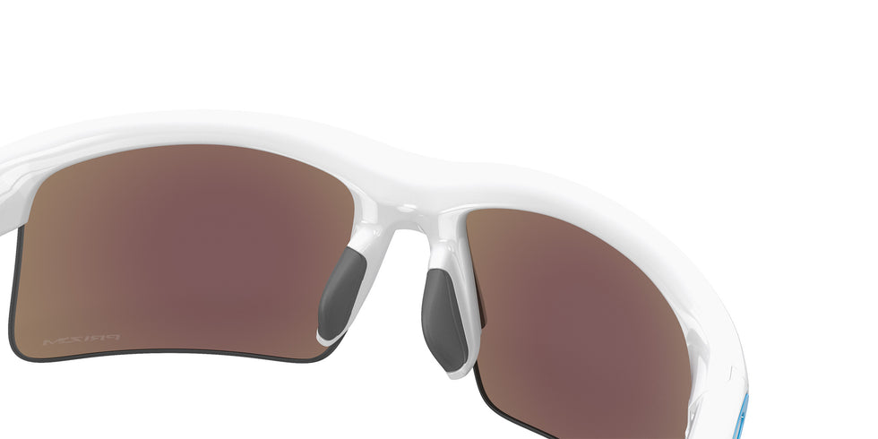 Oakley® OJ9013 CAPACITOR OJ9013 901302 62 Sunglasses - Polished White / Prizm Sapphire Mirrored