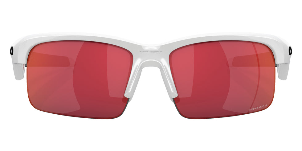 Oakley® OJ9013 CAPACITOR OJ9013 901303 62 Sunglasses - Polished White / Prizm Field