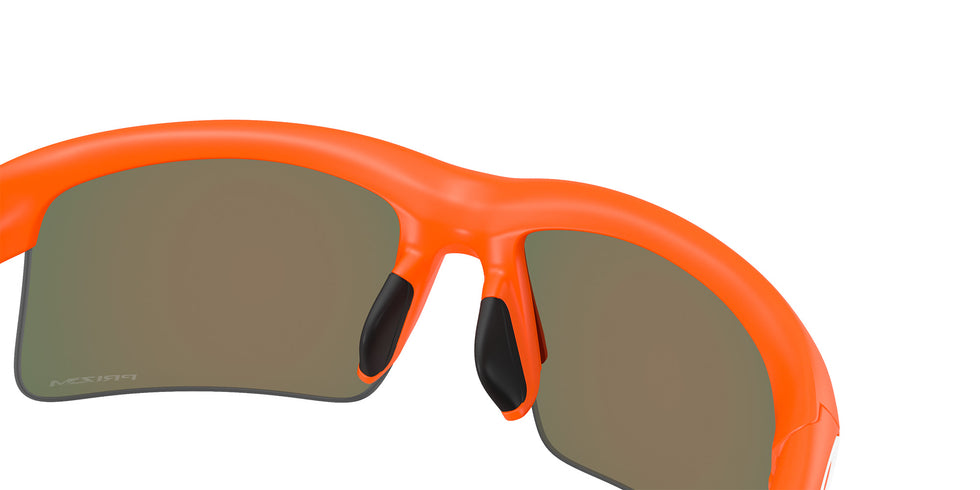 Oakley® OJ9013 CAPACITOR OJ9013 901307 62 Sunglasses - Matte Neon Orange / Prizm Ruby Mirrored