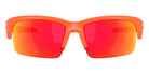 Oakley® OJ9013 CAPACITOR OJ9013 901307 62 Sunglasses - Matte Neon Orange / Prizm Ruby Mirrored