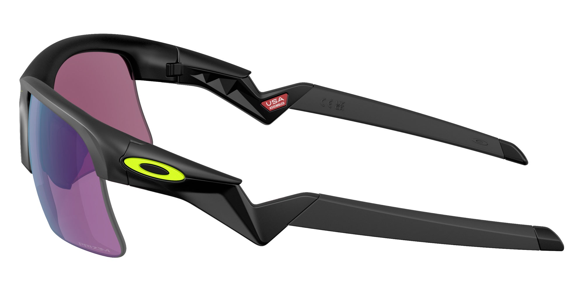 Oakley® OJ9013 CAPACITOR OJ9013 901311 62 Sunglasses - Matte Black / Prizm Road Jade Mirrored