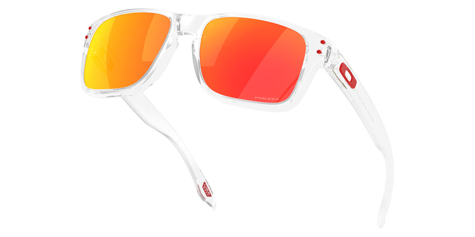 Oakley® OJ9014 HOLBROOK XXS OJ9014 901403 50 Sunglasses - Clear / Prizm Ruby Mirrored