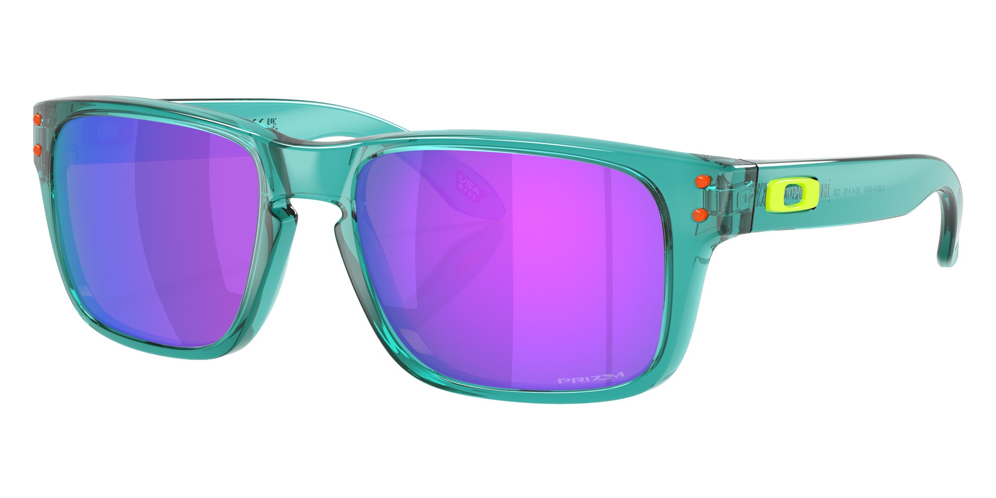 Oakley® OJ9014 HOLBROOK XXS OJ9014 901404 50 Sunglasses - Gray Smoke / Prizm Violet Mirrored