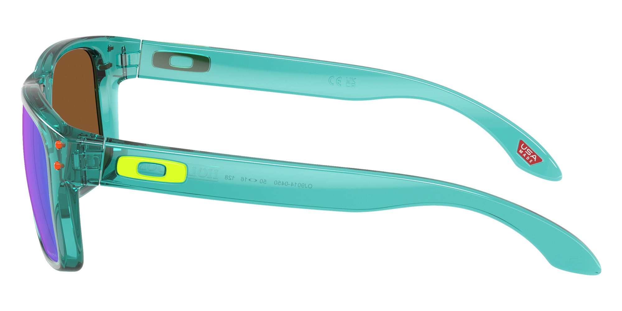Oakley® OJ9014 HOLBROOK XXS OJ9014 901404 50 Sunglasses - Gray Smoke / Prizm Violet Mirrored